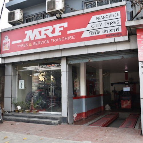 City Tyres - MRF Tyres Service, Mission Charali