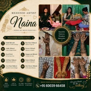 Naina Biswakarma Mehendi Artist, Na Bil Pathar